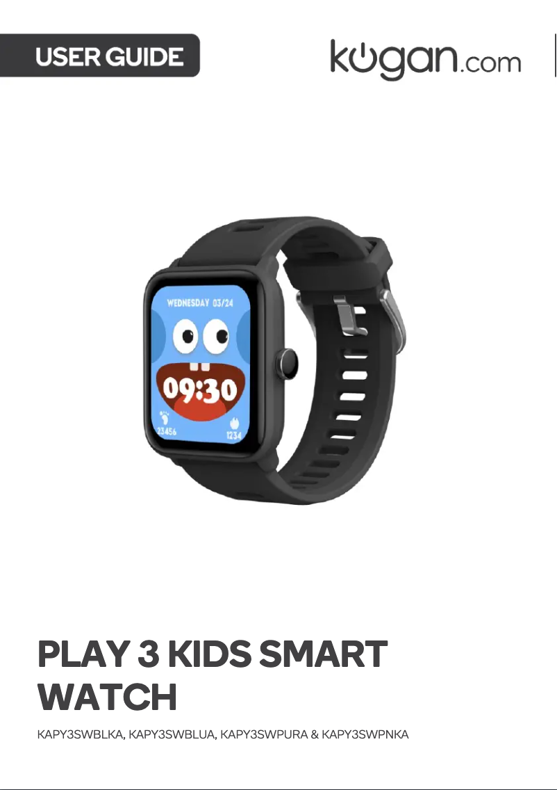 Image de la première page du manuel de l'appareil Play 3