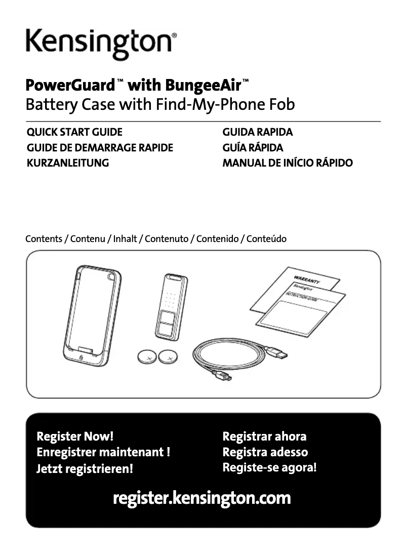 Page 1 de la notice Manuel utilisateur Kensington PowerGuard