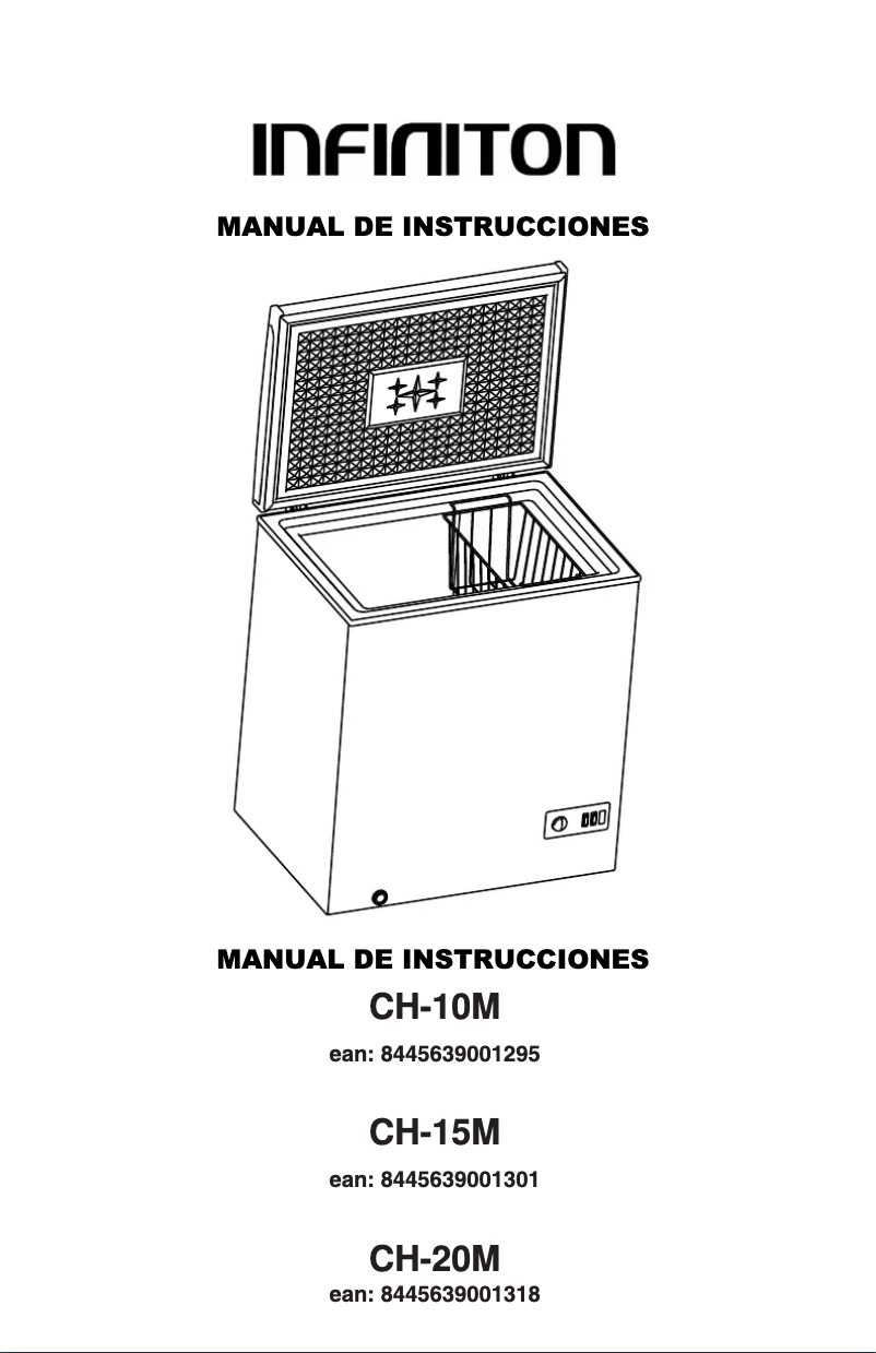 Page n°1 - Manuel utilisateur Infiniton CH-10M
