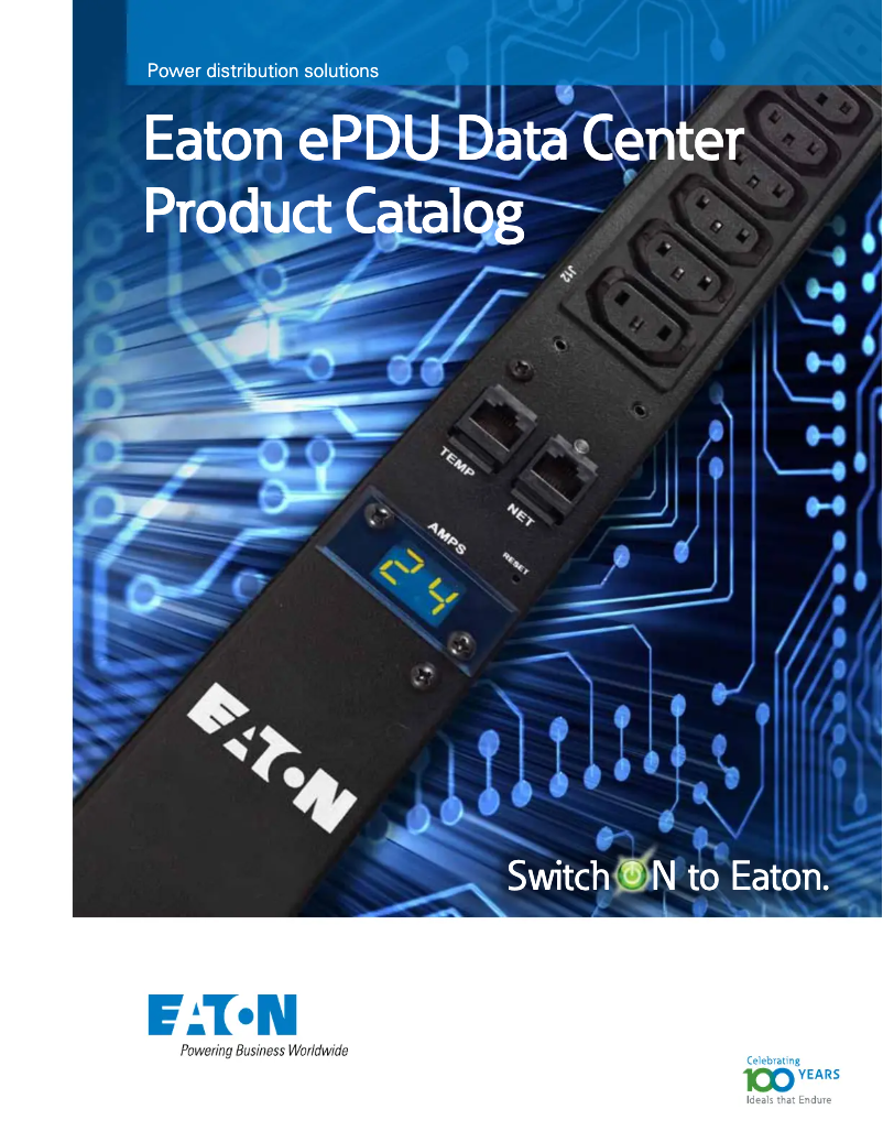 Page n°1 - Manuel utilisateur Eaton CBL139