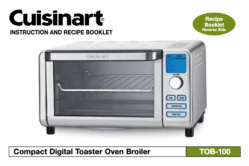 Image de la première page du manuel de l'appareil TOB-100