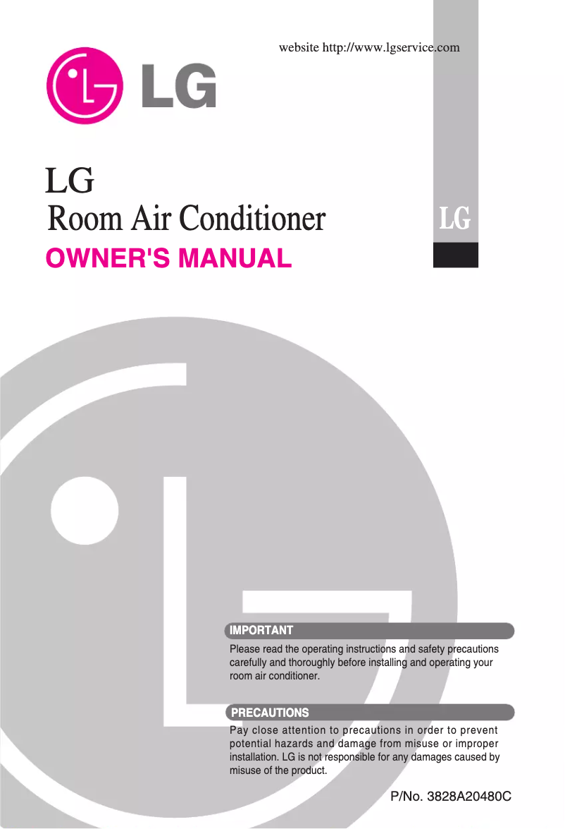 Image de la première page du manuel de l'appareil W126AC
