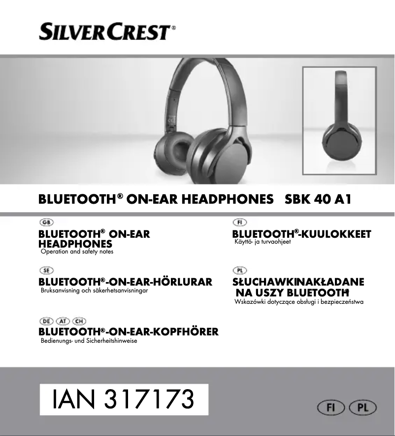 Page 1 de la notice Manuel utilisateur SilverCrest SKHO 40 A1