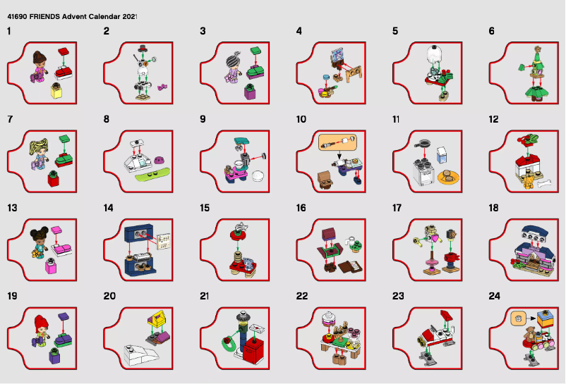 Page 1 de la notice Manuel utilisateur Lego Friends 41690