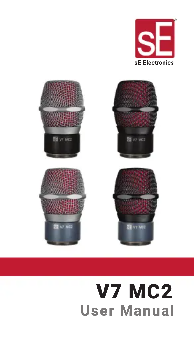 Image de la première page du manuel de l'appareil V7 MC2