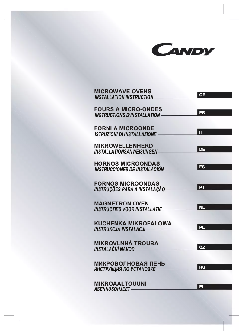 Image de la première page du manuel de l'appareil MIC201EX-6