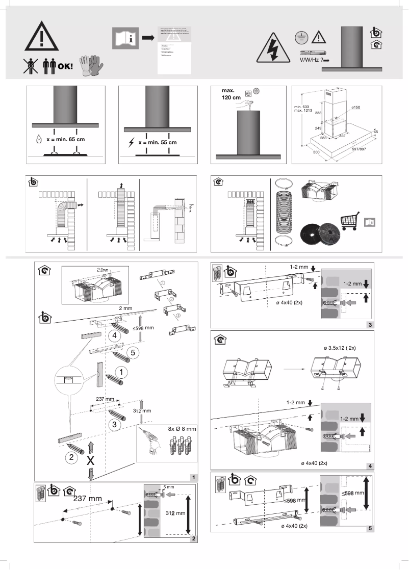 Page 1 de la notice Guide d'installation Etna AB660ZT