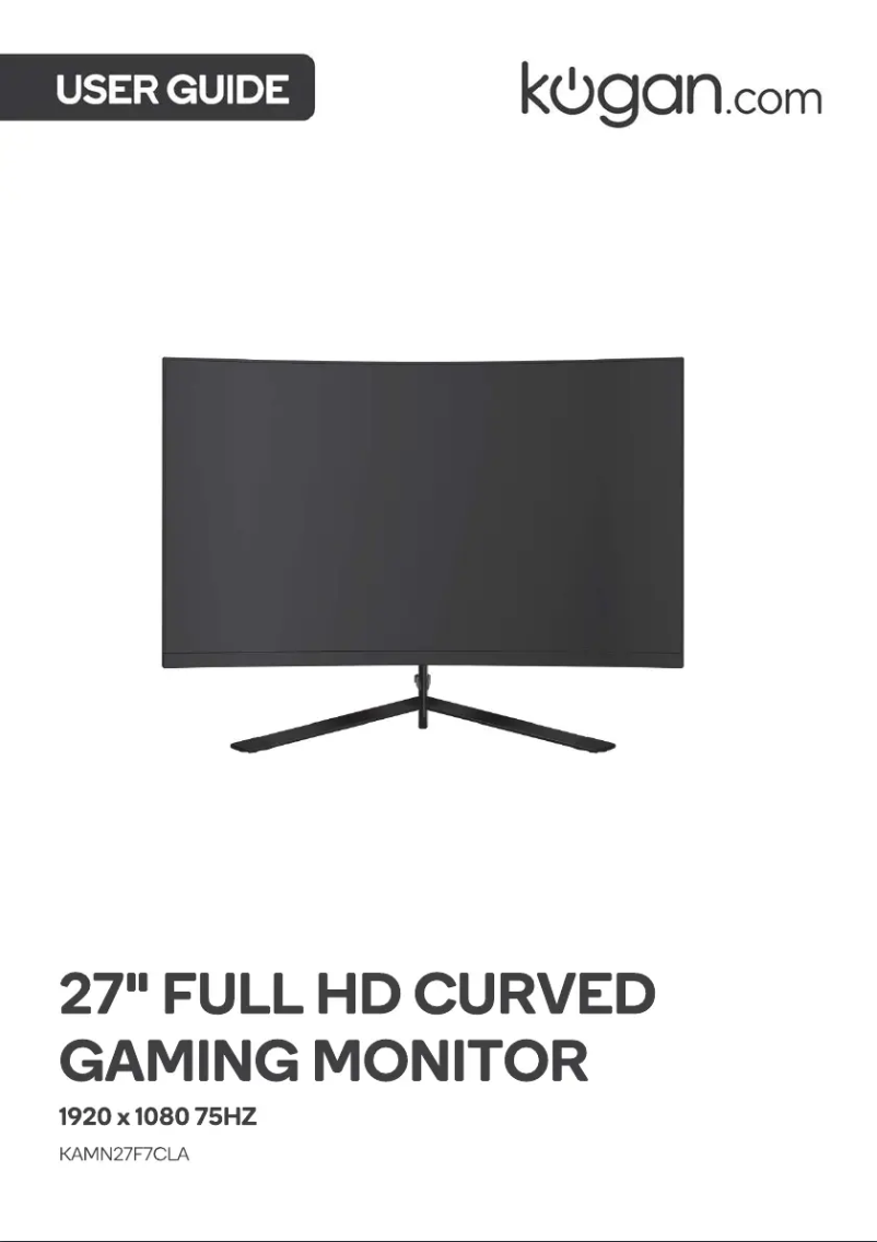 Page 1 de la notice Manuel utilisateur Kogan KAMN27F7CLA