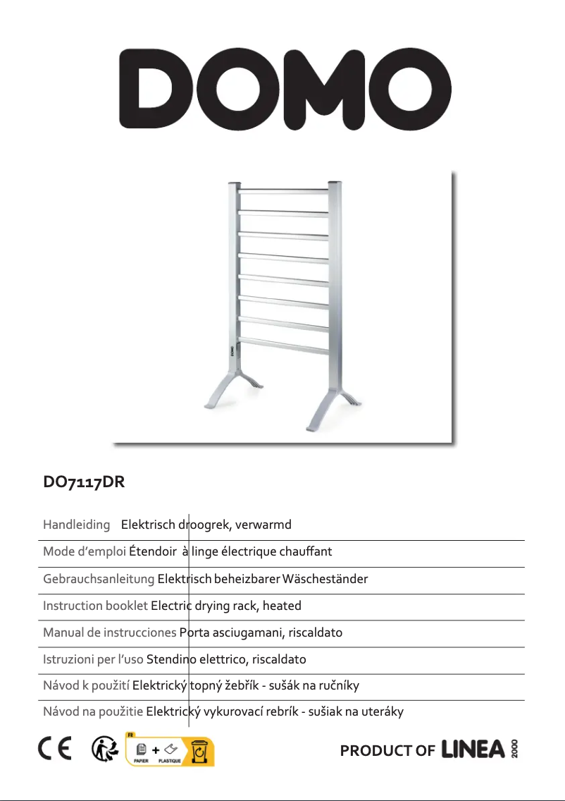 Page 1 de la notice Manuel utilisateur Domo DO7117DR