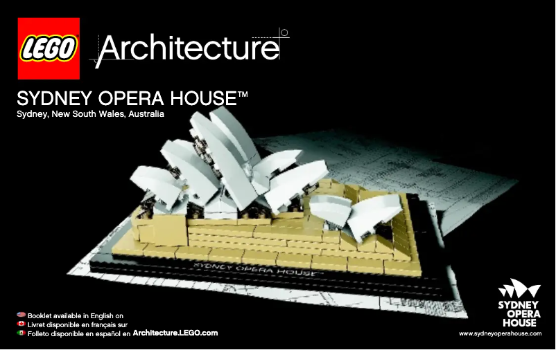 Page 1 de la notice Manuel utilisateur Lego Architecture 21012