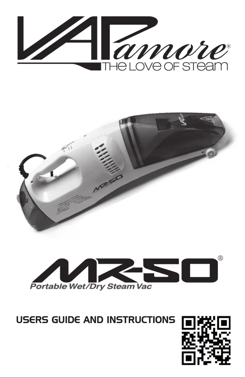 Image de la première page du manuel de l'appareil MR-50