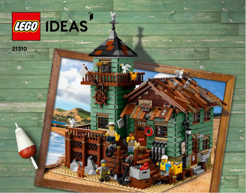 Page 1 de la notice Manuel utilisateur Lego Ideas 21310