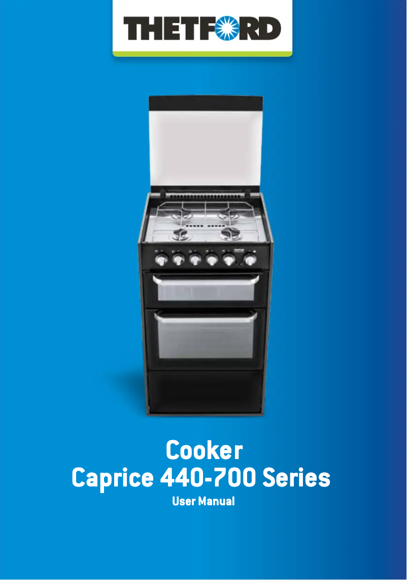 Page 1 de la notice Manuel utilisateur Thetford Caprice 3