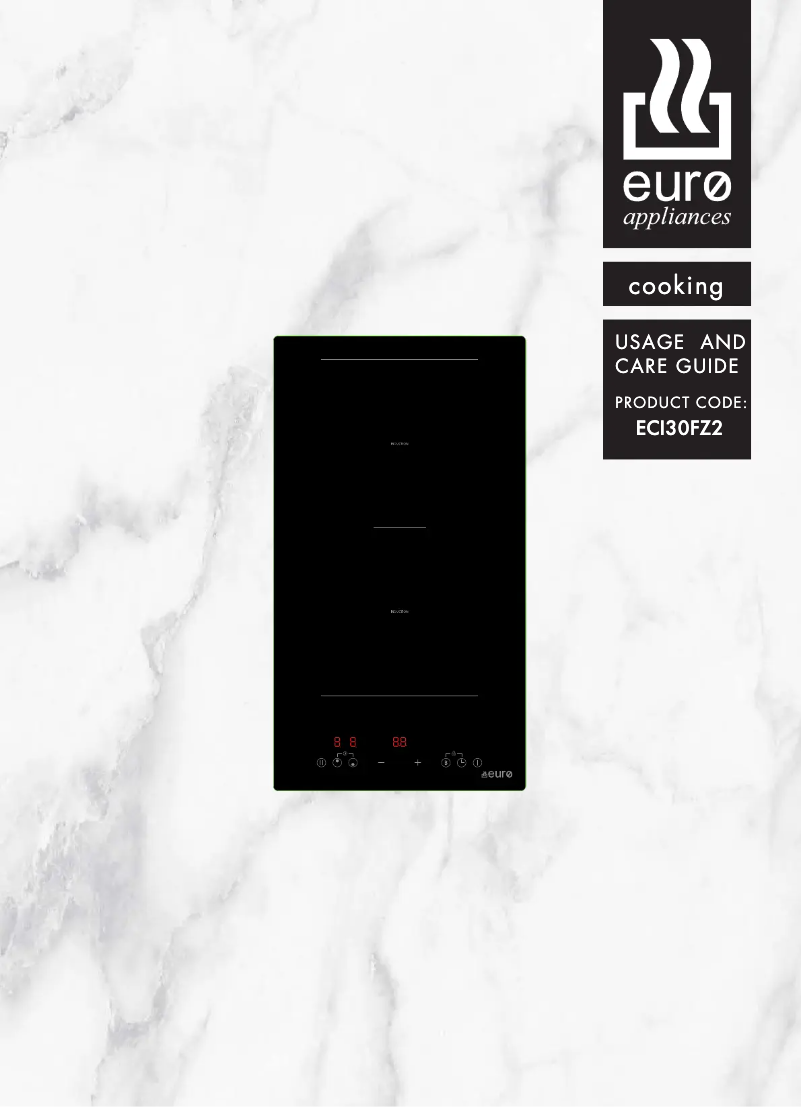 Page n°1 - Manuel utilisateur Euro Appliances ECI30FZ2