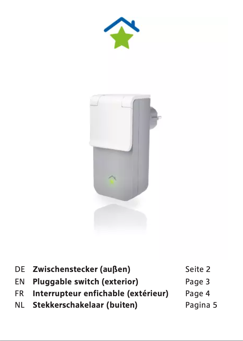 Page 1 of the manual User Manual RWE 10121048