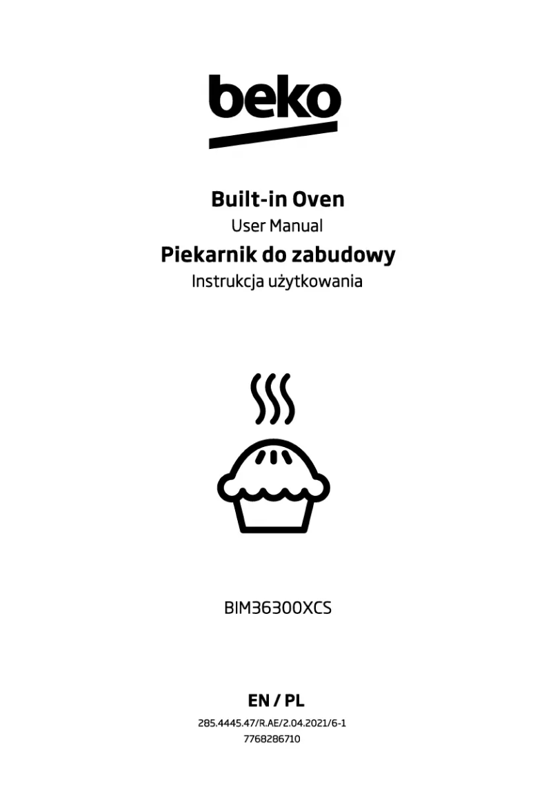 Image de la première page du manuel de l'appareil BIM 36300 XCS