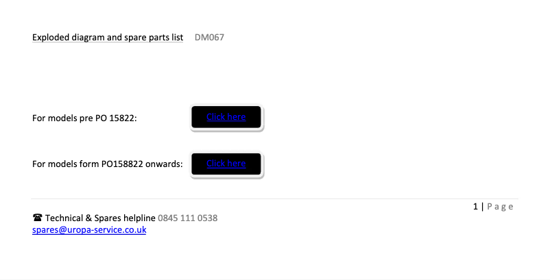 Image de la première page du manuel de l'appareil DM067