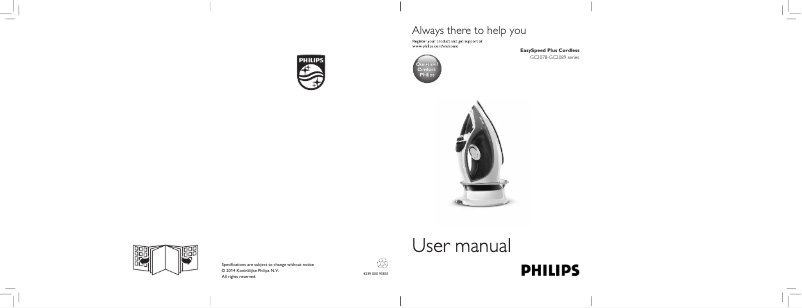 Page 1 of the manual User Manual Philips GC2088