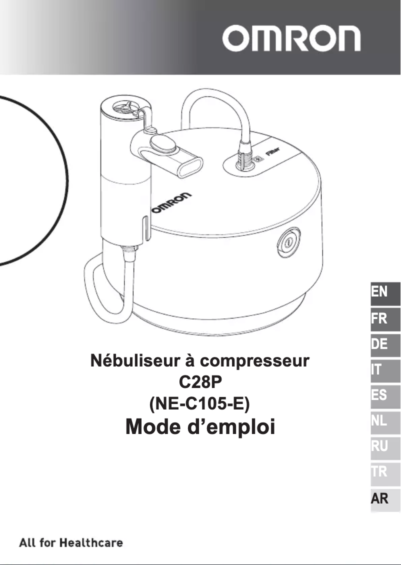 Image de la première page du manuel de l'appareil CompAIR NE-C28P