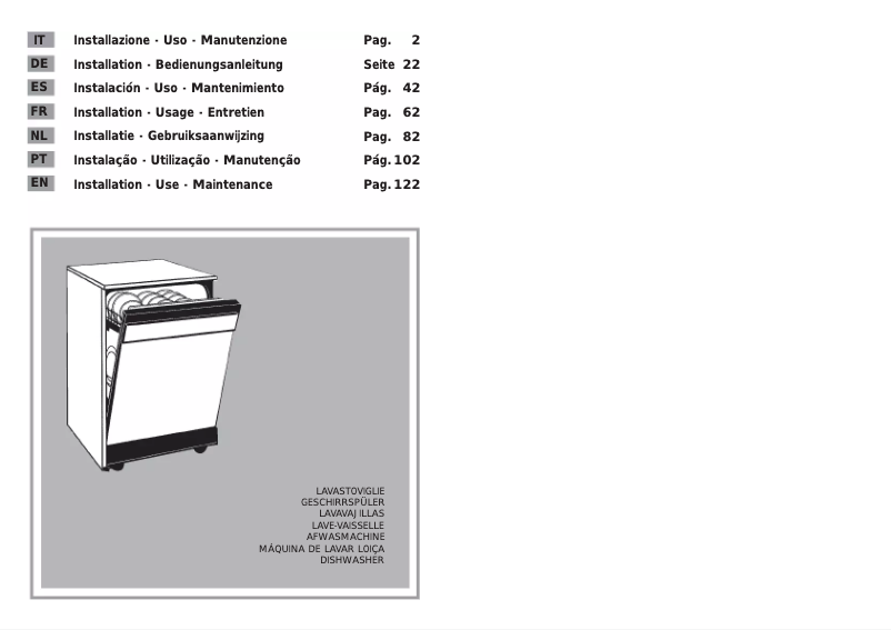 Page 1 de la notice Manuel utilisateur Candy CDI 1020/3-02