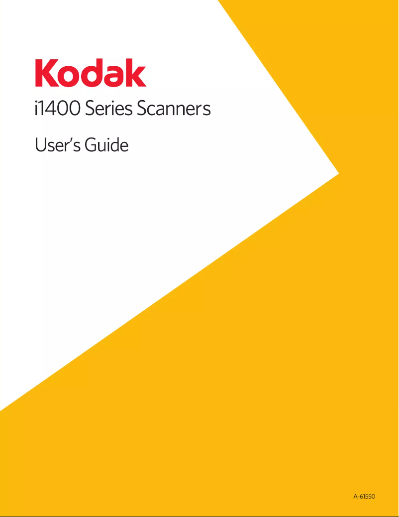 Image de la première page du manuel de l'appareil i1410