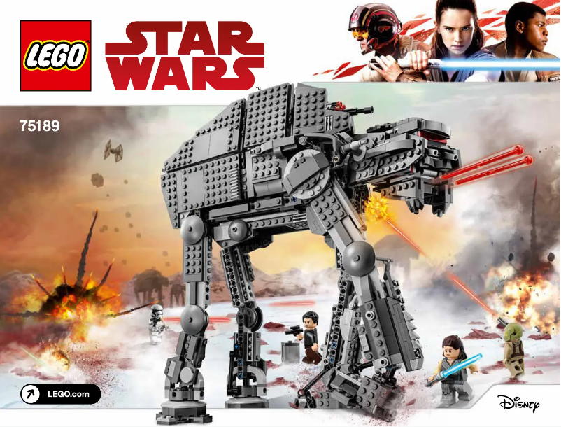 Page 1 de la notice Manuel utilisateur Lego Star Wars 75189