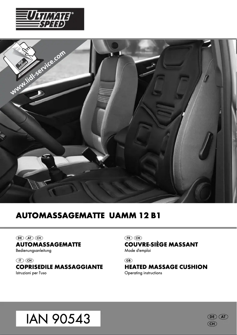 Image de la première page du manuel de l'appareil UAMM 12 B1
