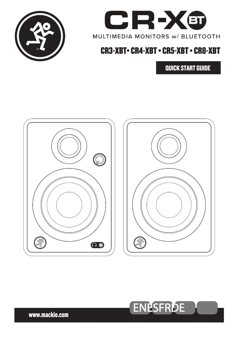 Page n°1 - Guide de démarrage rapide Mackie CR8-XBT