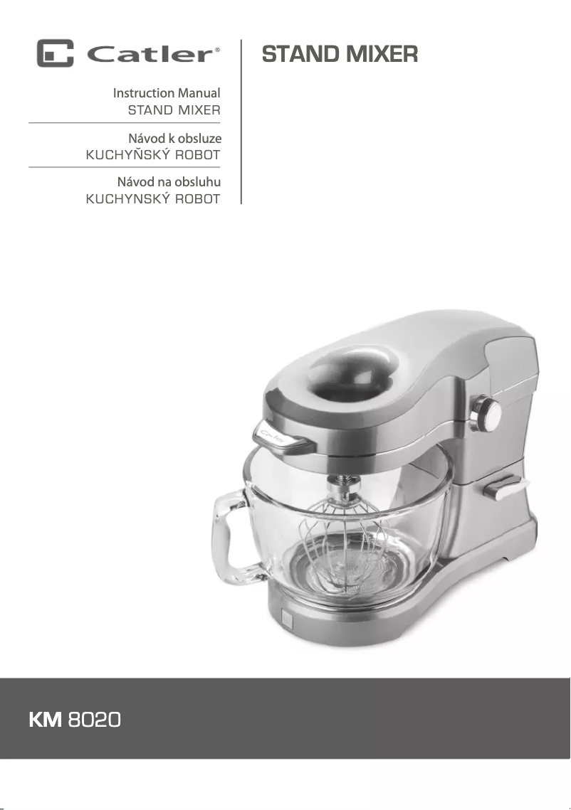 Page 1 de la notice Manuel utilisateur Catler KM 8020