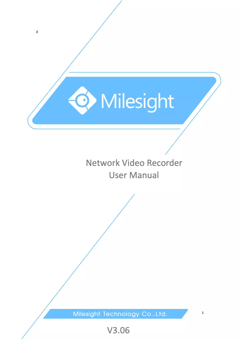 Page n°1 - Manuel utilisateur Milesight MS-N1004