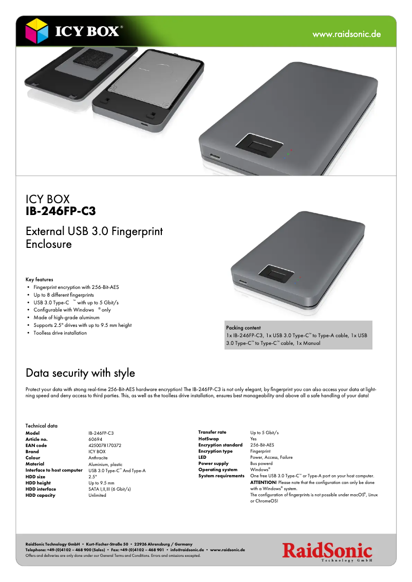 Image de la première page du manuel de l'appareil IB-246FP-C3