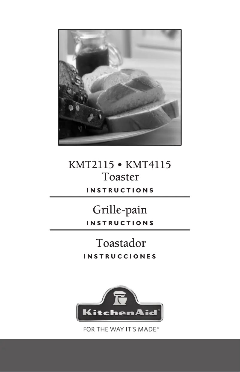 Page 1 de la notice Manuel utilisateur KitchenAid KMT4115CU