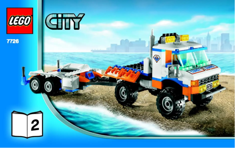 Page n°1 - Manuel utilisateur Lego Coast Guard Truck with Speed Boat