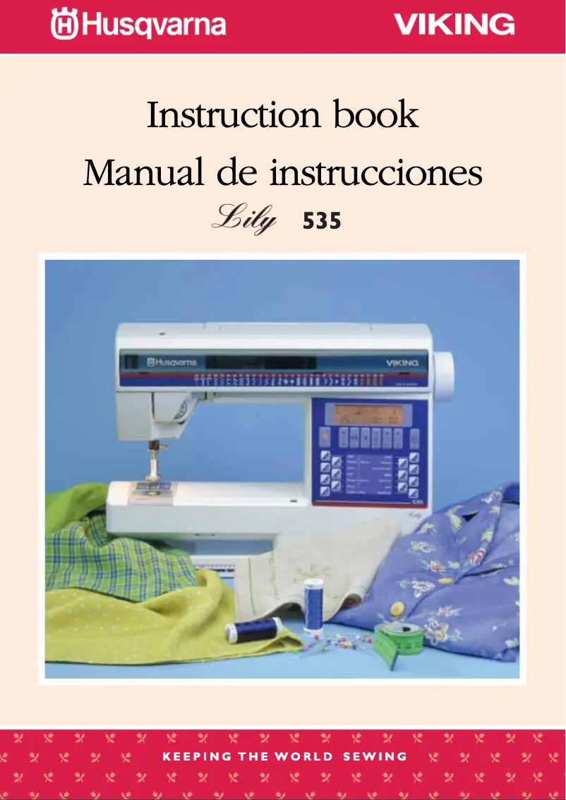 Image de la première page du manuel de l'appareil Lily 535