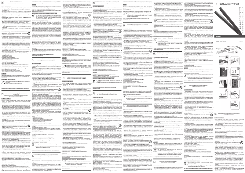 Página 1 del manual Manual de usuario Rowenta Easyliss SF161L