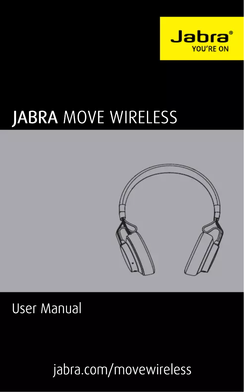 Page n°1 - Manuel utilisateur Jabra Move Wireless