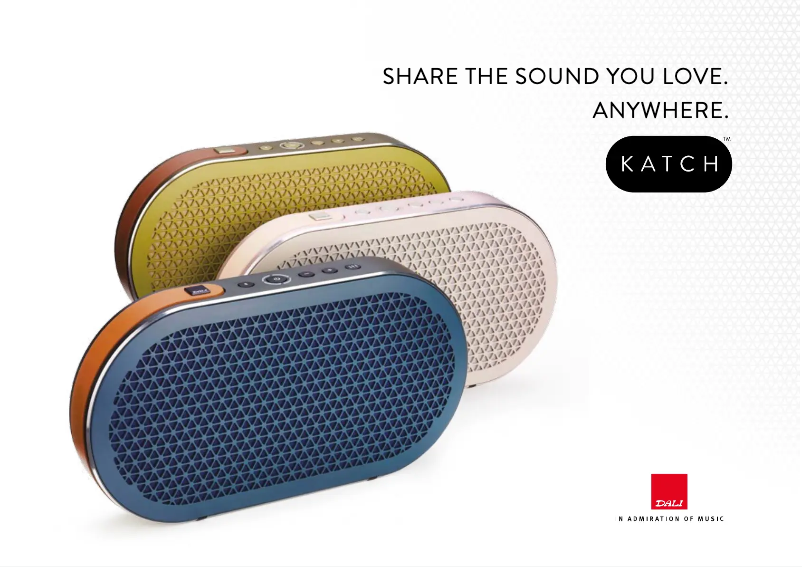 Page 1 de la notice Brochure Dali Katch