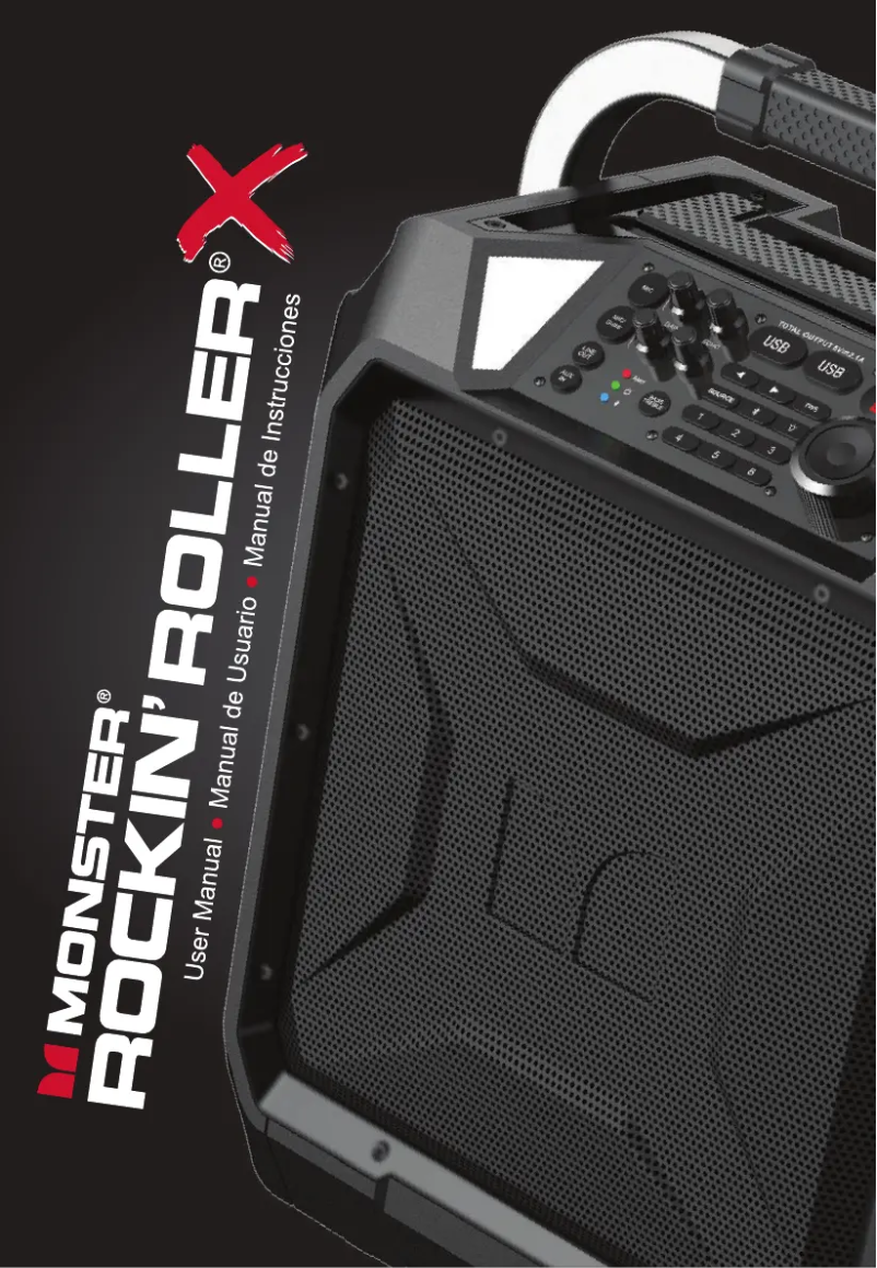 Image de la première page du manuel de l'appareil Rockin Roller X