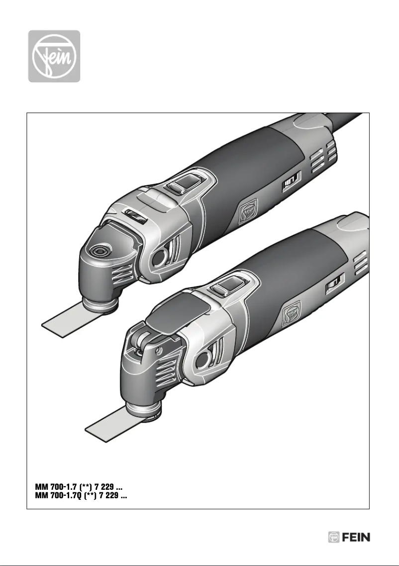 Página 1 del manual Manual de usuario Fein Multimaster MM 700 1.7 Basic