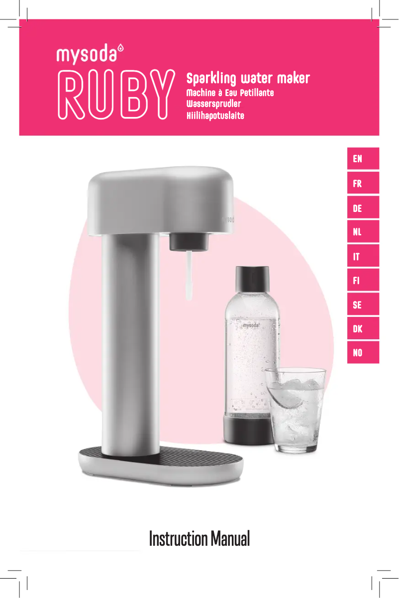 Image de la première page du manuel de l'appareil Ruby