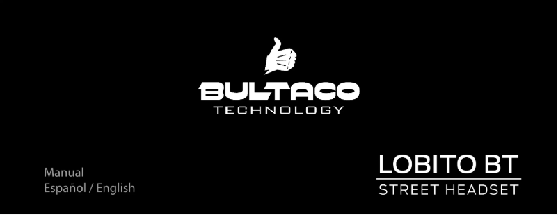 Page 1 de la notice Manuel utilisateur Bultaco Technology Lobito BT Street