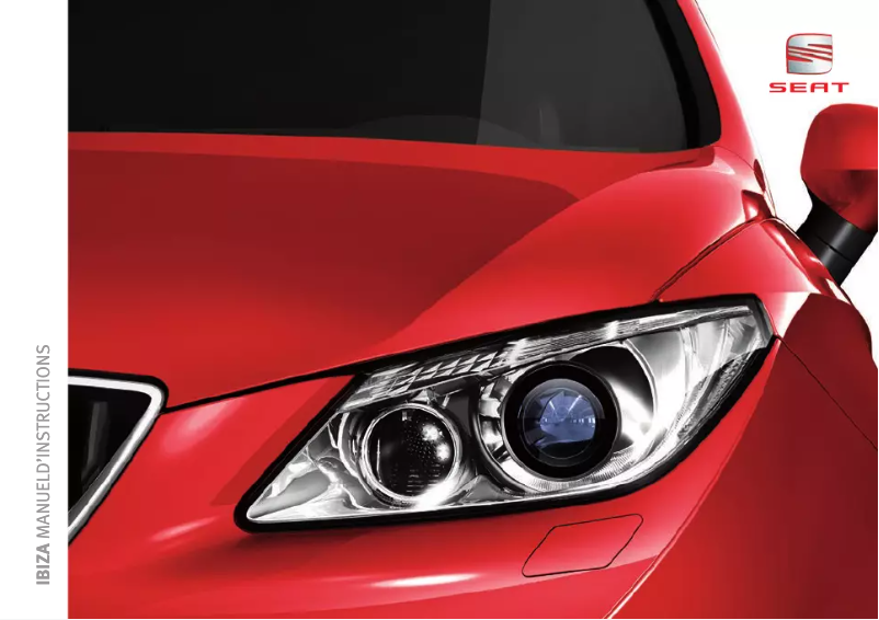 Page 1 de la notice Manuel utilisateur Seat Ibiza (2011)