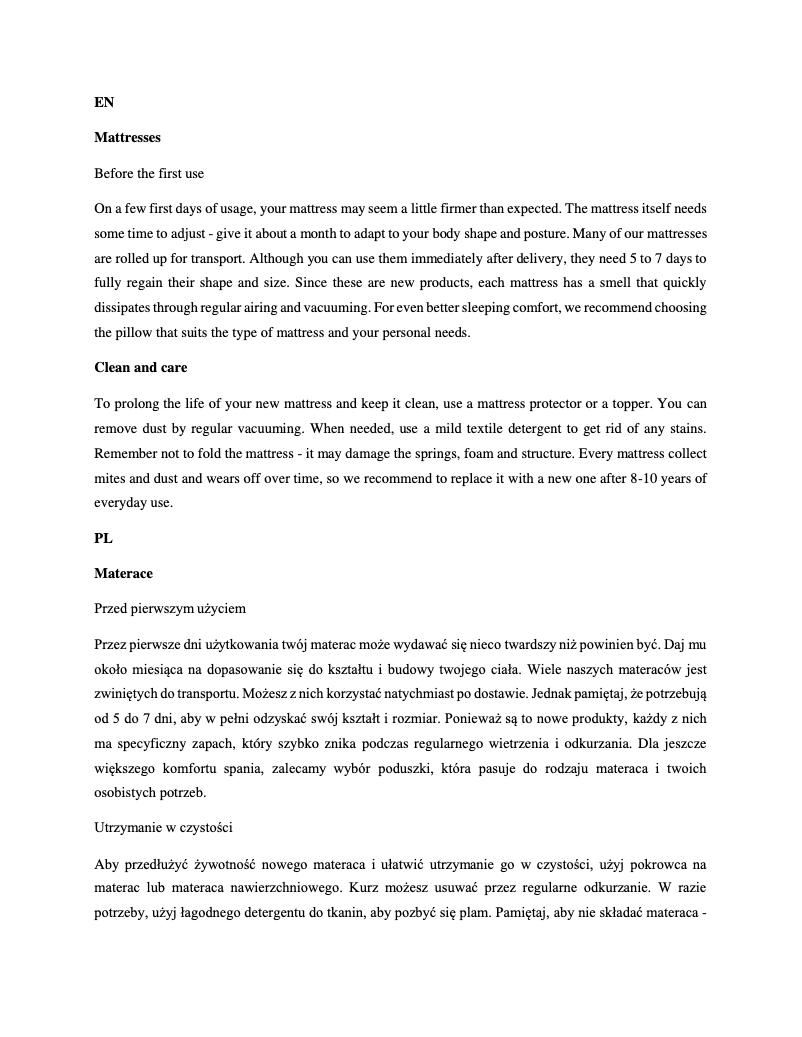 Image de la première page du manuel de l'appareil DREAM