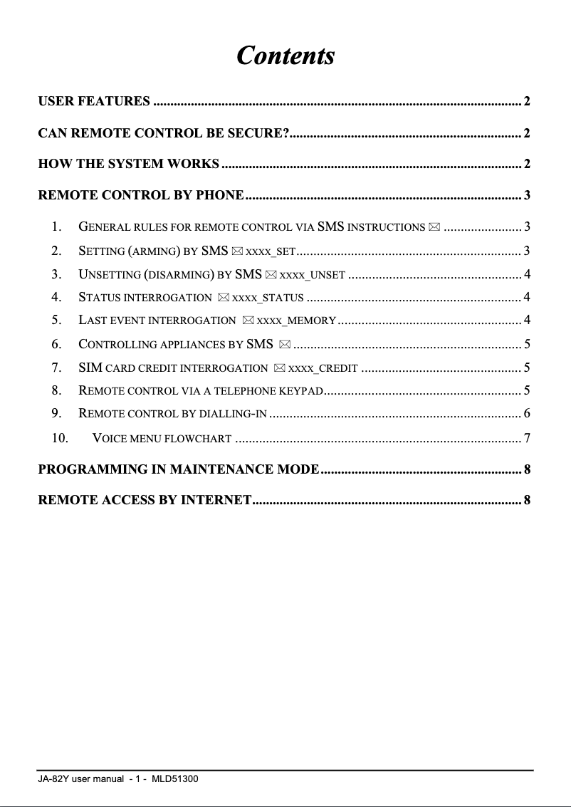 Page 1 de la notice Manuel utilisateur Joblotron JA-82Y