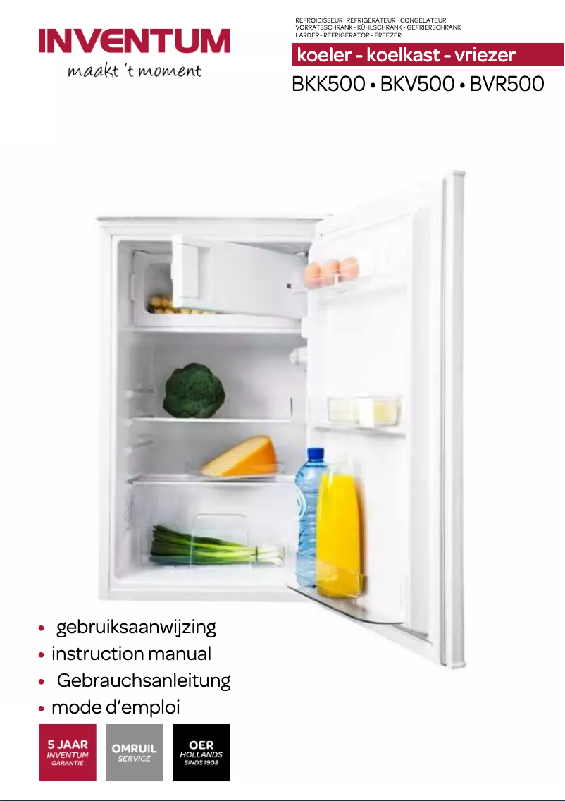 Image de la première page du manuel de l'appareil BKK500