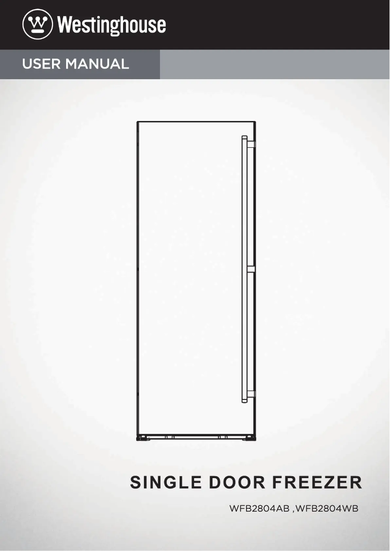 Image de la première page du manuel de l'appareil WFB2804WB