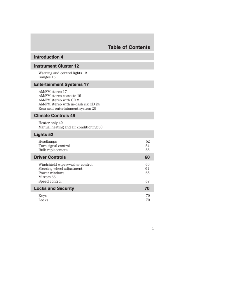 Image de la première page du manuel de l'appareil E-250 (2004)