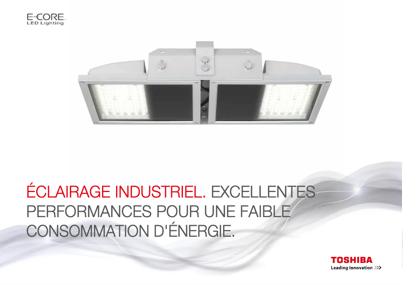 Page n°1 - Manuel utilisateur Toshiba E-Core LED 5500
