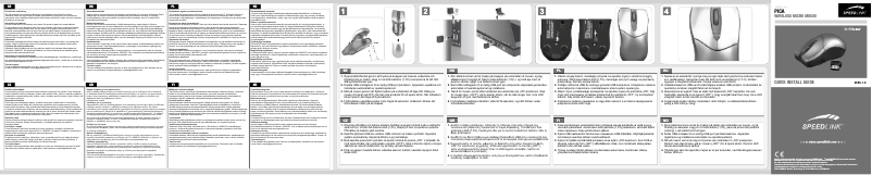 Page n°1 - Manuel utilisateur Speed-Link SL-6165-SGY