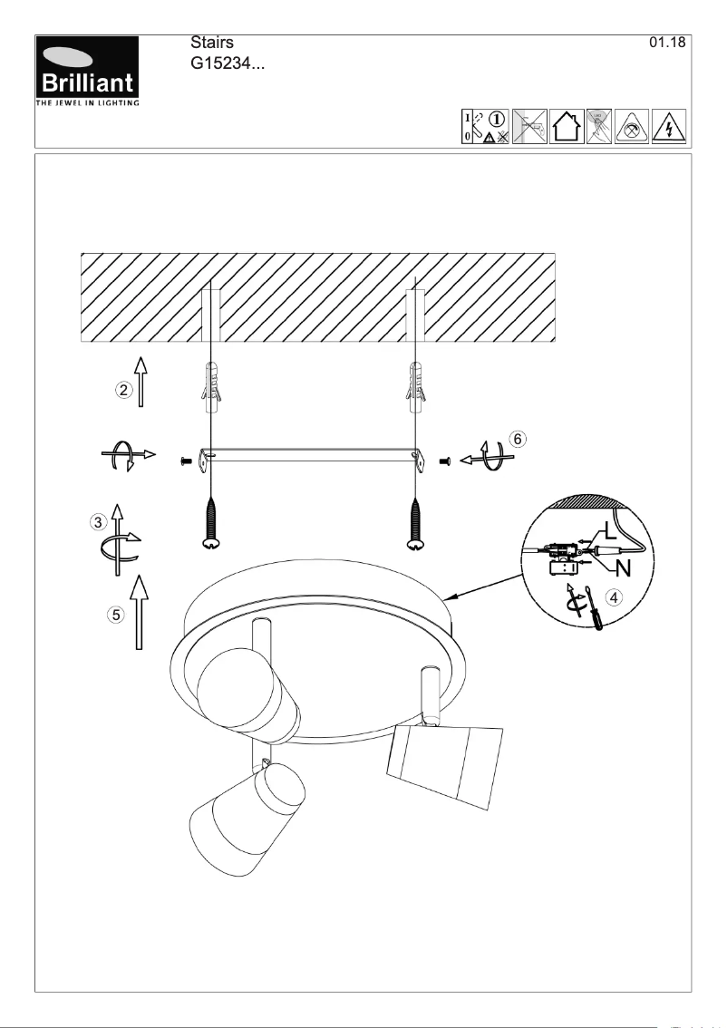 Página 1 del manual Manual de usuario Brilliant Stairs